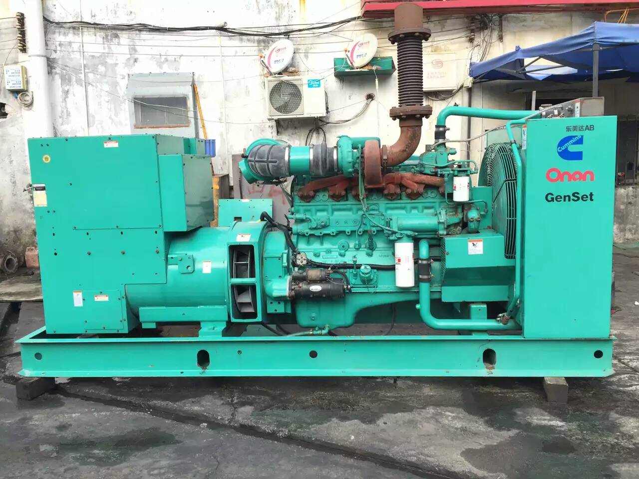 城子河租赁发电机-柴油发电机不正常冒烟的原因