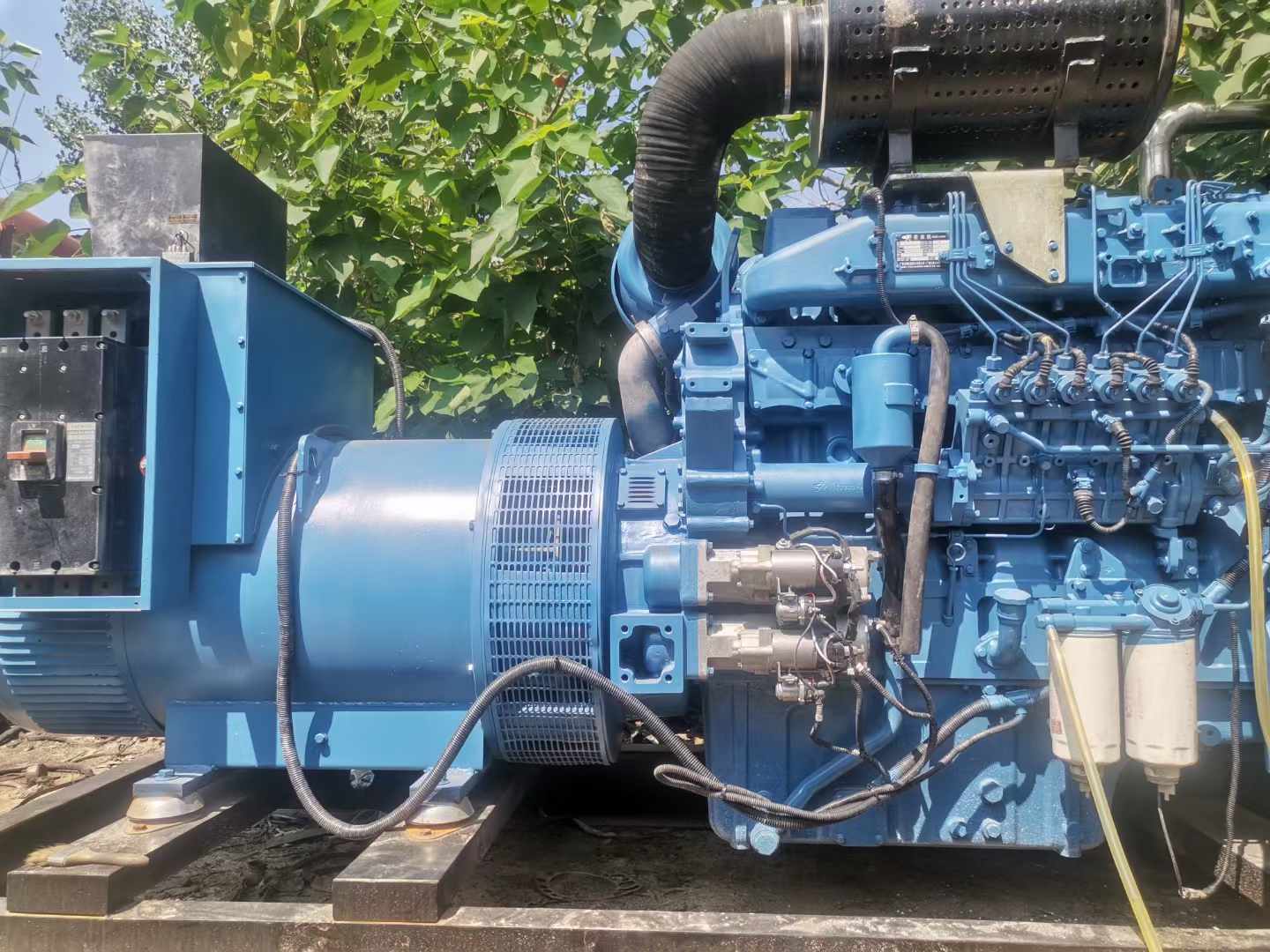 城子河详细说明降低 800kW 柴油发电机输出电流波动的方法